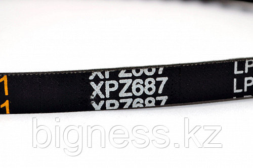 Ремни клиновые XPZ 687 Lp зуб — изображение 2